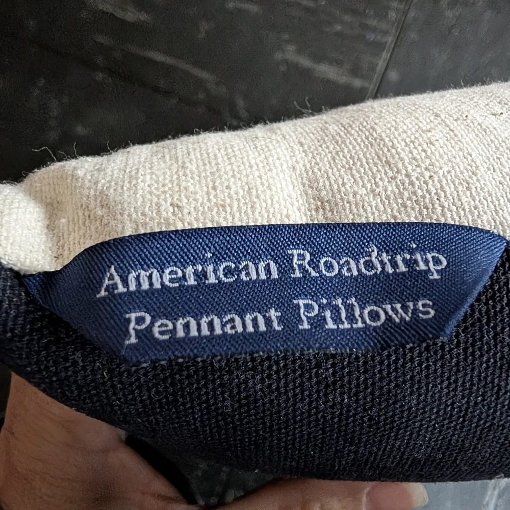 American Roadtrip University of Minnesota Pillow Vintage Collegiate Pennant